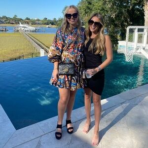 Vince Camuto Black Platform Wedges